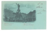 4634 - ARAD, Market, Litho, Romania - old postcard - used - 1900, Circulata, Printata