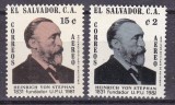 Salvador 1981 Heinrich von Stephan fondator UPU MI 1345-1346 MNH