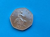 50 Pence 1983 Anglia-AUNC-