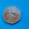 50 Pence 1983 Anglia-AUNC-