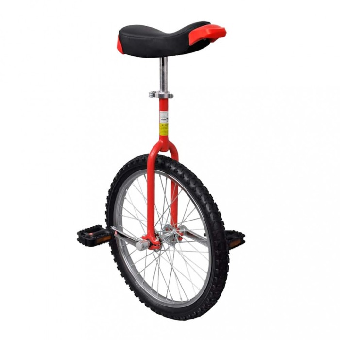Monociclu reglabil, roșu, 20&quot;