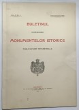 BULETINUL COMISIUNII MONUMENTELOR ISTORICE , PUBLICATIE TRIMESTRIALA , ANUL II , NR. 1 , IANUARIE-MARTIE , Bucuresti 1909
