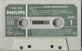 Casetă audio Une Soir&eacute;e Avec Nana Mouskouri - Vol. 1, originală, fără copertă, Folk