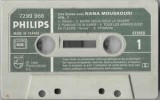 Casetă audio Une Soir&eacute;e Avec Nana Mouskouri - Vol. 1, originală, fără copertă