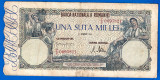 (25) BANCNOTA ROMANIA - 100.000 LEI 1946 (21 OCTOMBRIE 1946), FILIGRAN ORIZONTAL