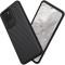 Husa pentru Samsung Galaxy S20 Ultra, MyStyle Perfect Fit cu insertii de carbon, negru