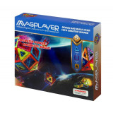Puzzle magnetic Magplayer, 45 piese, 3 ani+