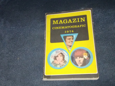 ALMANAH MAGAZIN CINEMATOGRAFIC 1974 foto
