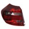 Stop spate lampa BMW Seria 1 (E81/E87), 01.2007-10.2013, partea stanga, DEPO, tip bec P21W+PY21W+W16W; fumuriu; fara soclu bec