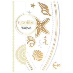 Tatuaj Temporar LUXORISE Henna Temptation Gold Edition E012