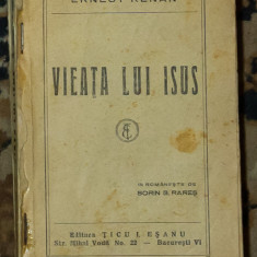 Ernest Renan - Viata lui Isus (tradus Sorin B. Rares)