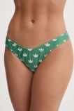 Adidas Originals chiloti de baie culoarea verde, IY1558