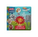Disney Bebe. Mini puzzle. Animale sălbatice - Hardcover - Disney - Litera mică