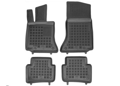 Covorase auto Mercedes Clasa C (W206), 06.2021-, model: Sedan, negru; elastomer, RapidAuto foto