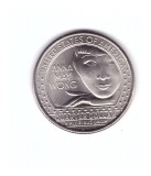 Moneda SUA 25 centi/quarter dollar 2022 P Anna May Wong, stare foarte buna, cu luciu