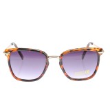 Ochelari de soare cu rame tortoise si lentile degrade mov