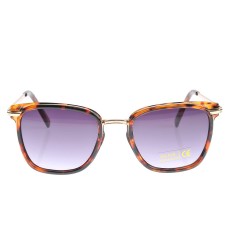 Ochelari de soare cu rame tortoise si lentile degrade mov