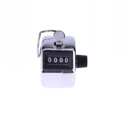 Dispozitiv de numarare mecanic, clicker de mana, 4.5 x 4.5 x 4 cm foto