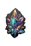 Sticker decorativ Cristal, Multicolor, 82 cm, 5731ST