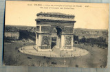 AD 474 C. P. VECHE - PARIS -L&#039;ARC DE TRIOMPHE ET LA PLACE DE L&#039;ETOILE -FRANTA