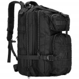 Rucsac de drumetie, Poliester, 35 l, Negru, Oem