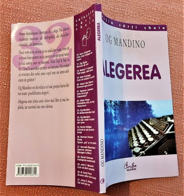 Alegerea. Editura Curtea Veche, 2001 - Og Mandino foto