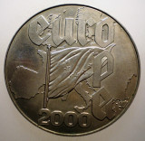 C.337 LIBERIA EURO 5 DOLLARS 2000 XF, Africa, Cupru-Nichel