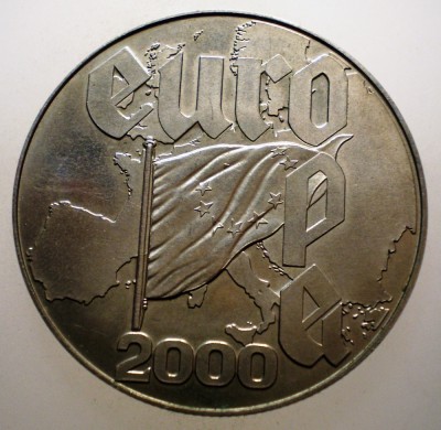 C.337 LIBERIA EURO 5 DOLLARS 2000 XF foto
