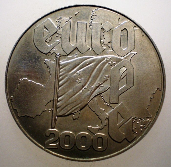 C.337 LIBERIA EURO 5 DOLLARS 2000 XF
