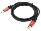 Cablu USB A aurit 2m negru metalic DELOCK 82745