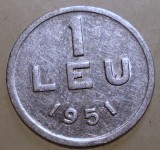 1.100 ROMANIA RPR 1 LEU 1951