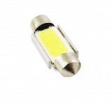 Bec LED COB C5W, 36 mm, CAN-BUS, 200 lm, 12V, Xenon White ~6000k, latime 12 mm, Oem