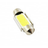 Bec LED COB C5W, 36 mm, CAN-BUS, 200 lm, 12V, Xenon White ~6000k, latime 12 mm