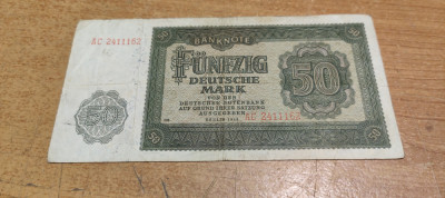 Bancnota 50 Deutsche Mark 1948 AC2411162 #A5623HAN foto