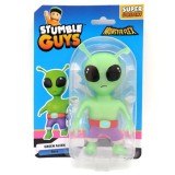 Figurina flexibila, Monster Flex, Stumble Guys, S2, Green Alien