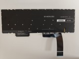 Tastatura Laptop, Lenovo, Legion Pro 7 16IRX9 Type 83FD, iluminata, conector 4 pini, neagra, layout US