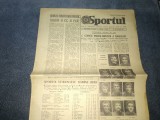 ZIARUL SPORTUL 20 SEPTEMBRIE 1982