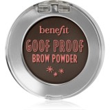 Benefit Goof Proof Brow Powder pudră pentru spr&acirc;ncene culoare 4,5 Neutral Deep Brown 1,9 g