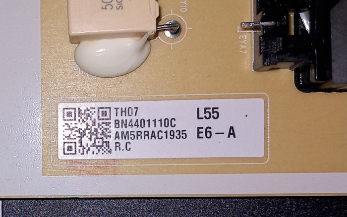 Sursa Samsung SmartTV UE50AU8072U ( BN44-01110C)