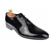 Cumpara ieftin Marimea 39 Pantofi barbati eleganti din piele naturala GKR 024 Negru Lac