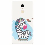 Husa silicon pentru Xiaomi Remdi Note 3, Zebra