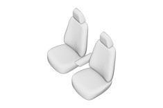 SET HUSE SCAUN VOLKSWAGEN CADDY (1+1) 2015-2020 foto