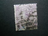 A2 1865 REGINA VICTORIA CU LITERE MARI IN COLTURI