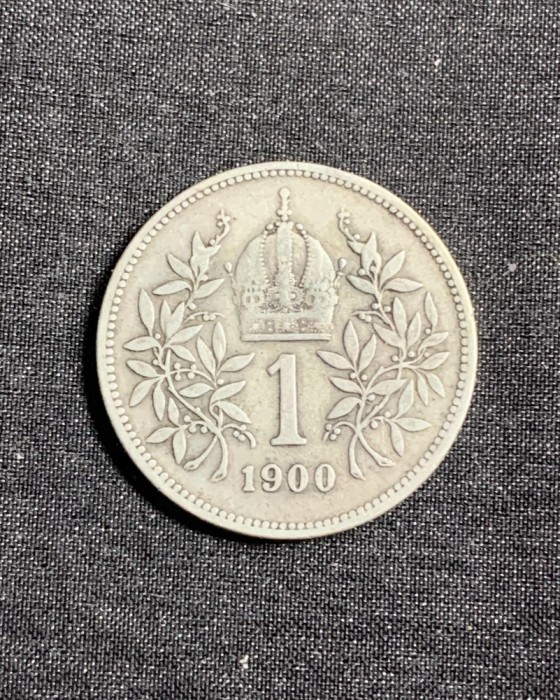 Moneda 1 coroana 1900 Austria argint