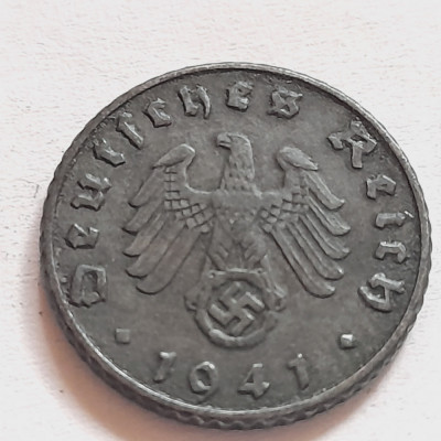 Germania Nazistă 5 reichspfennig 1941A (Berlin) foto