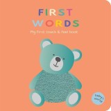 First Words: My First Touch &amp; Feel Book: Board Book with Touch and Feel Elements