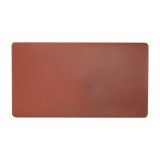 Cumpara ieftin Covoras pentru masa multifunctional, 80 x 40 cm, cu doua fete, piele PU, maro, gri
