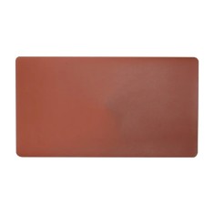 Covoras pentru masa multifunctional, 80 x 40 cm, cu doua fete, piele PU, maro, gri