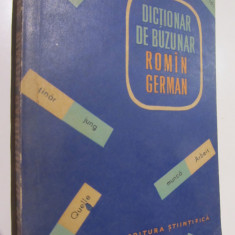 Dictionar de buzunar Roman German - Mihai Isbasescu