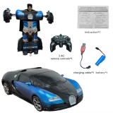 Masina Transformers cu telecomanda, Robocar 2in1, incarcare USB, acumulator inclus, 22x4.5x10 cm